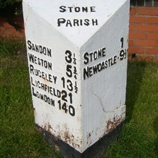 Milepost, Lichfield Road