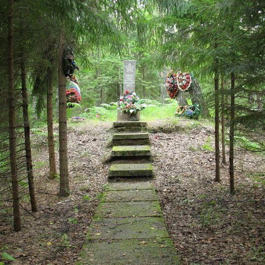 Место гибели бойцов 486 полка 177 стрелковой дивизии