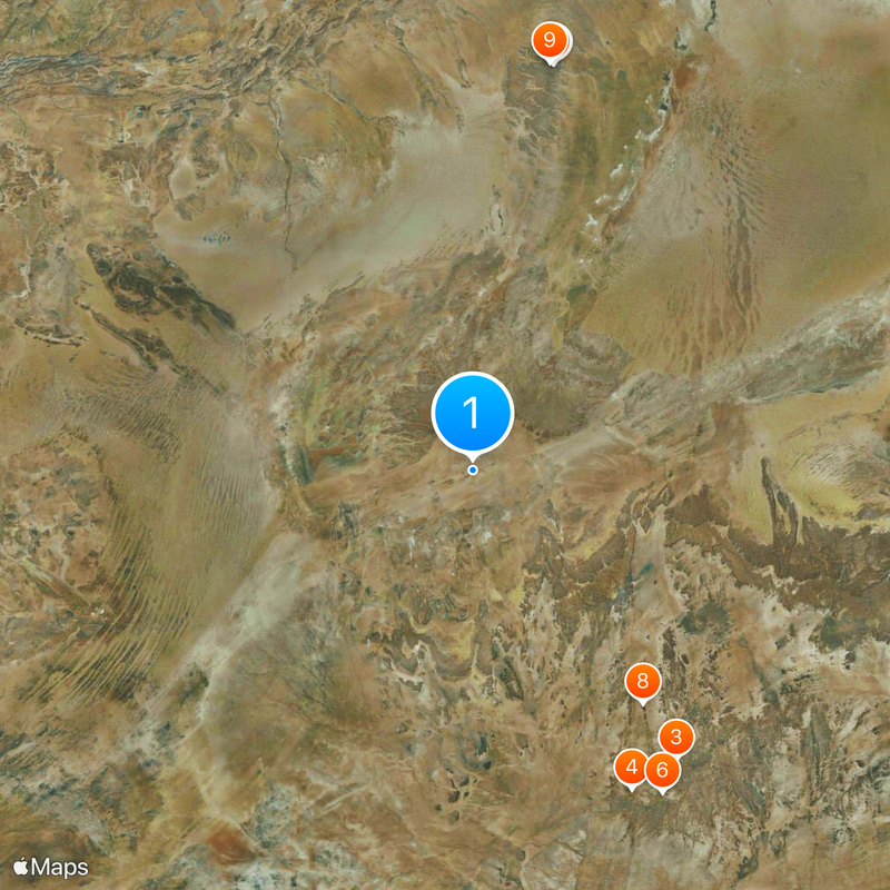 In Salah Map