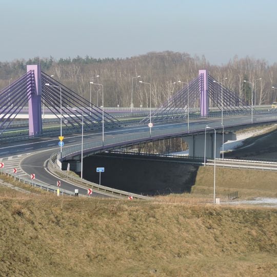 Freeway bridge in Mszana
