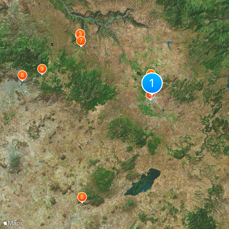 Tulancingo Map