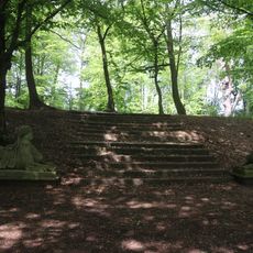 Schodiště se sfingami