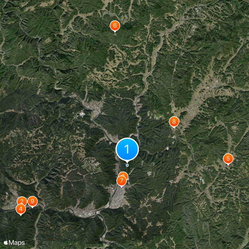Bitchū Matsuyama Castle Map
