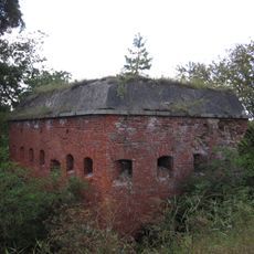Water dam and bunkers in Samborowo