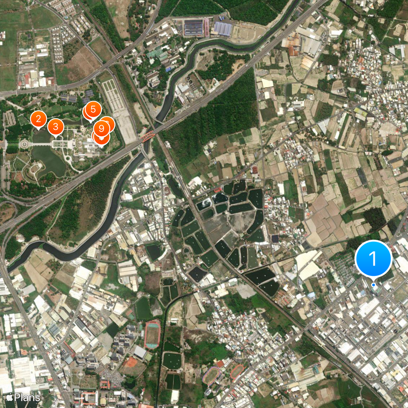 Chi-Mei Museum Kaart