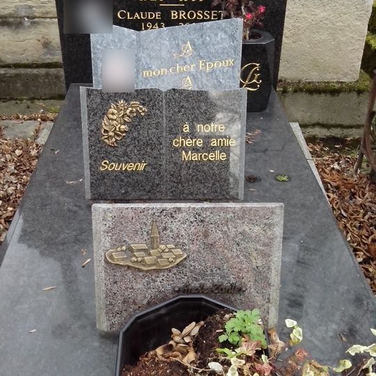 Grave of Claude Brosset