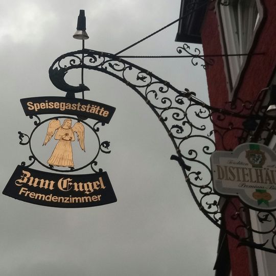 Wirtshausschild Engel