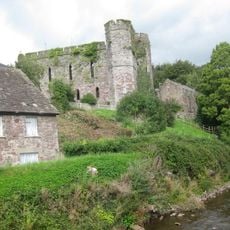 Remains Of The Great Hall Of Brecon Castle