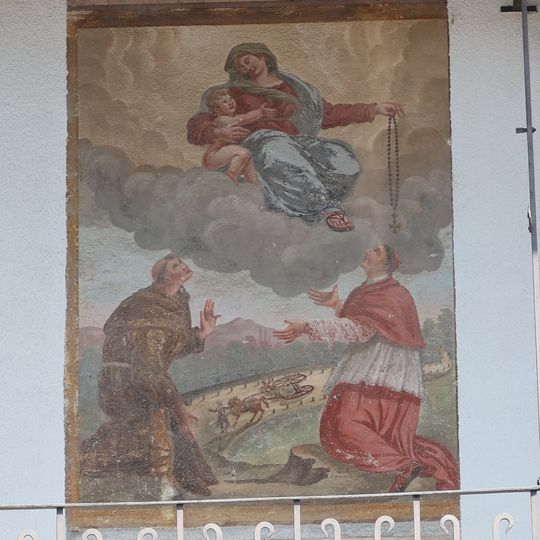 Affresco Madonna del Rosario