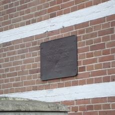 Plaquette in het NS-station