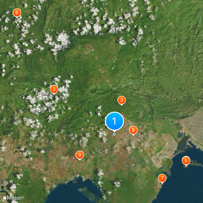 Saint Catherine Parish Map