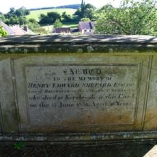 Shepard chest tomb, East Budleigh churchyard