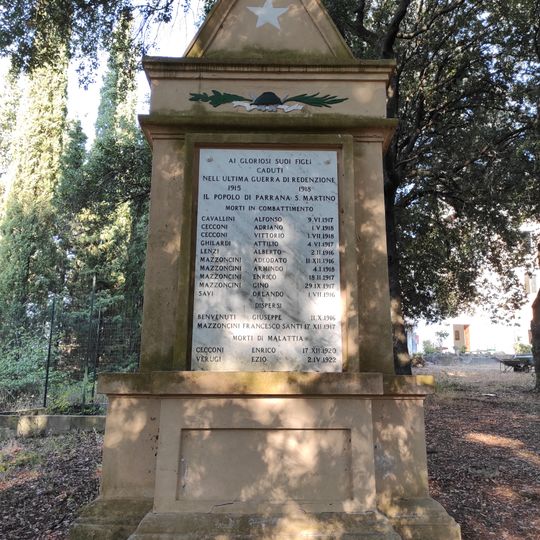 Monumento ai Caduti di Parrana San Martino