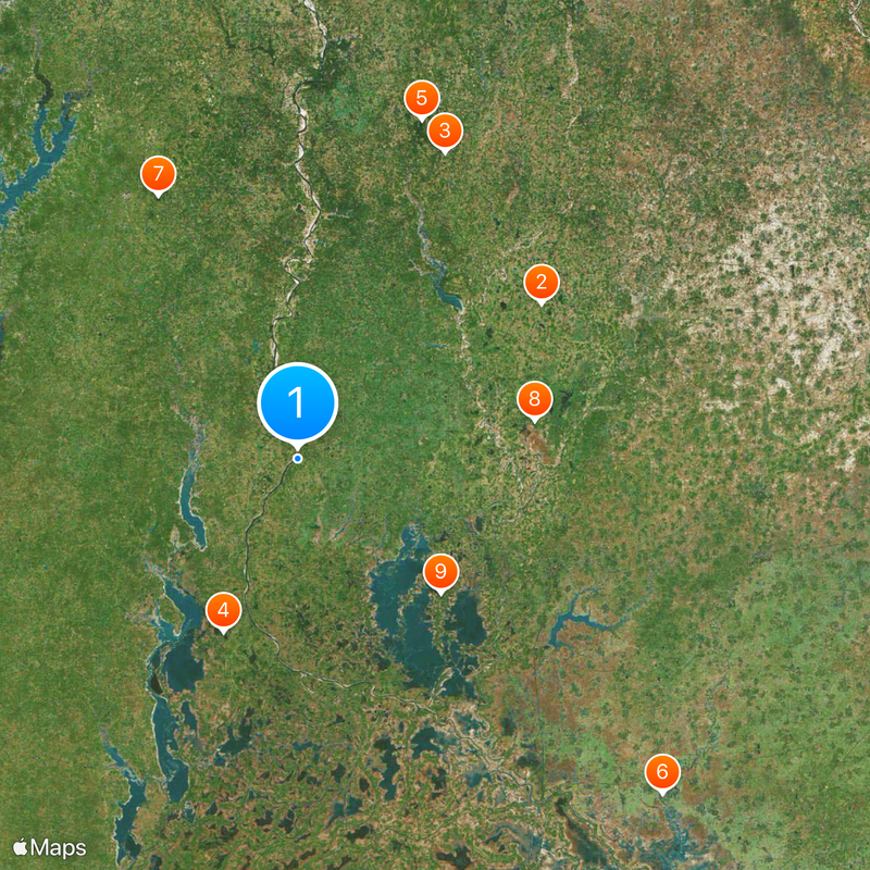 Naogaon District Map