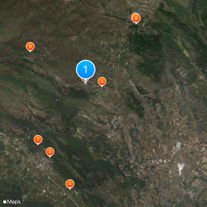 Castle of Rocca Calascio Map