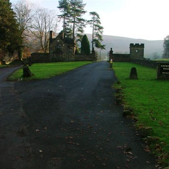 Kepwick Hall With Attached Service Wing And Coach House