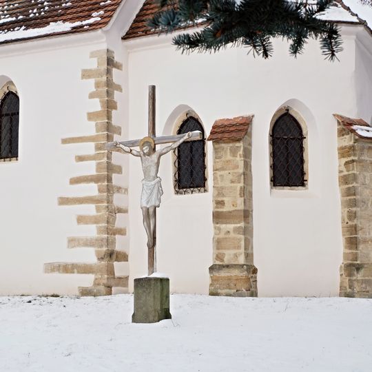 Kříž u kostela svatého Jiljí v Rakovníku