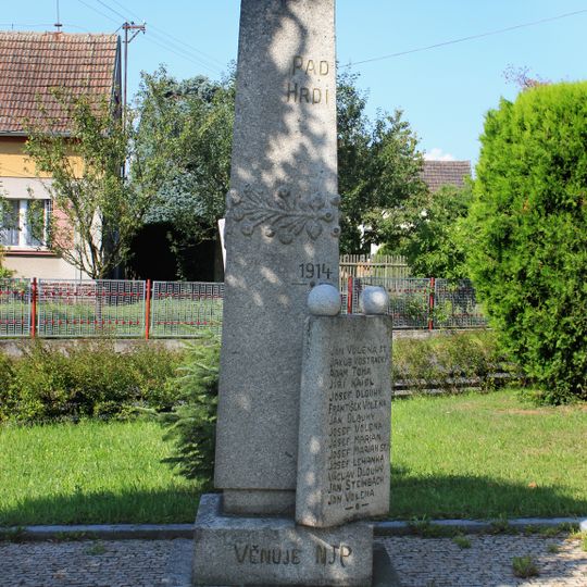 Památník v Křenovech