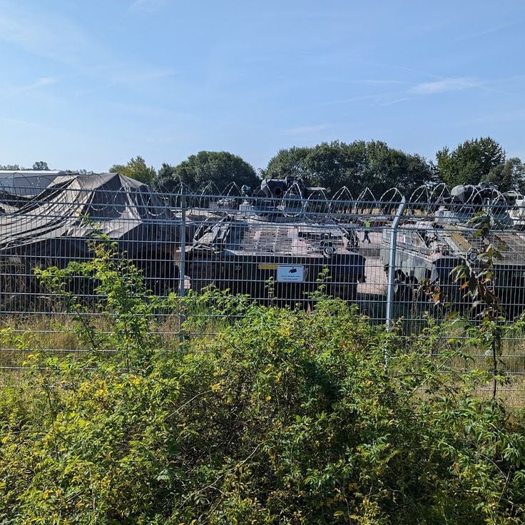 Koch Battle Tank Dismantling