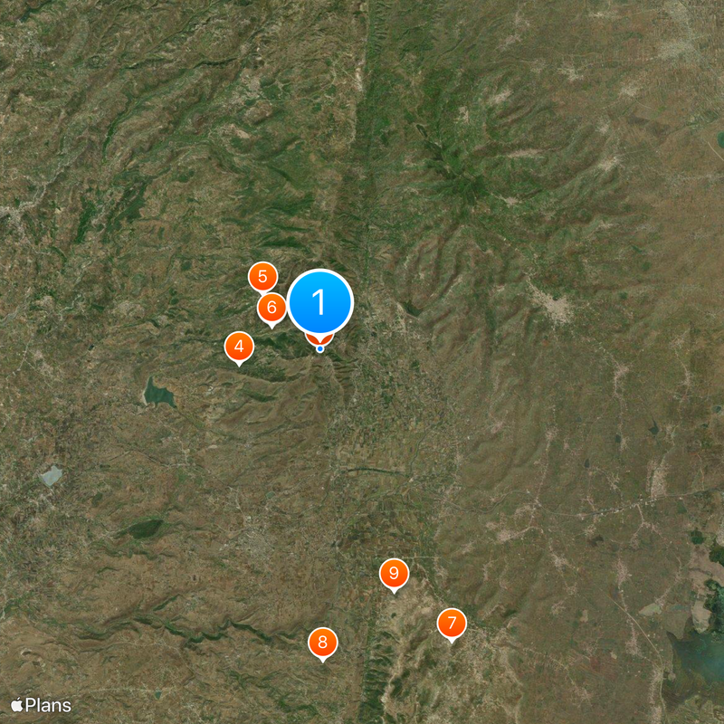 Crac de los Caballeros Mapa