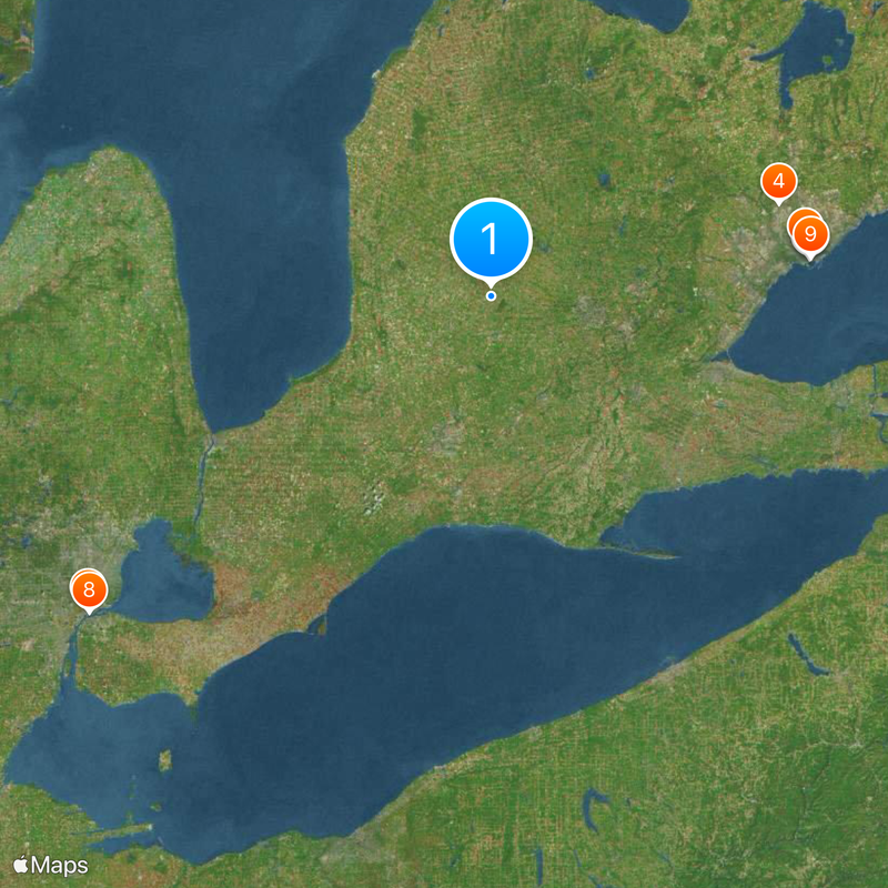 Southwestern Ontario Map