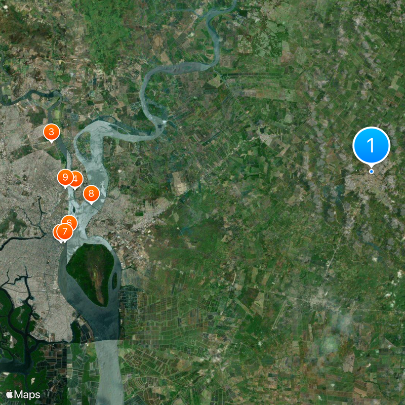 Milagro Map