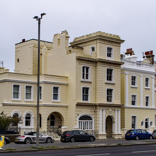 Courtenay Terrace  Courtenay Towers And South East Wall