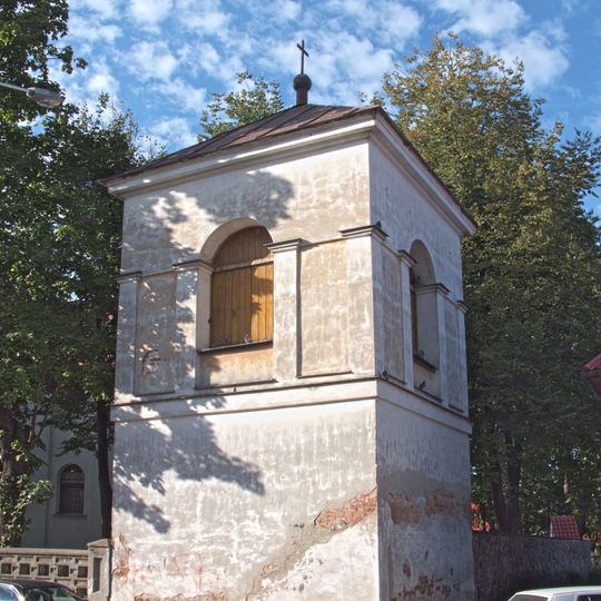 Bell tower of the Saints Mary and Nicholas Basilica in Bielsk Podlaski