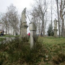 Boží muka na křížové cestě Nalžovské Hory - 7. zastavení