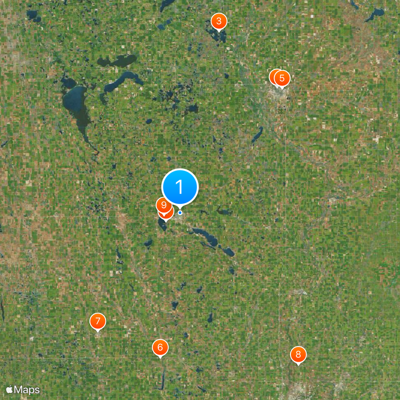 Dakota State University Map
