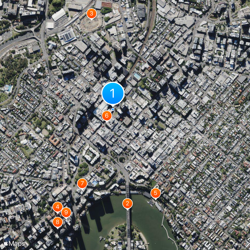 Fortitude Valley Map