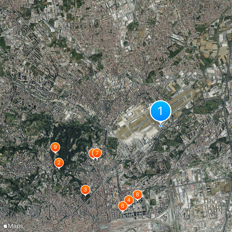 Naval Support Activity Naples Map