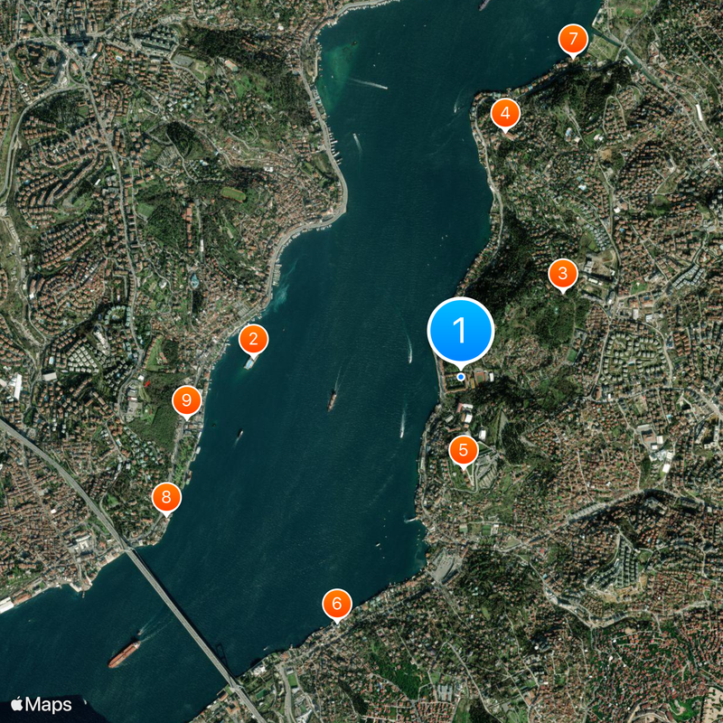 Kuleli Military High School Mappa