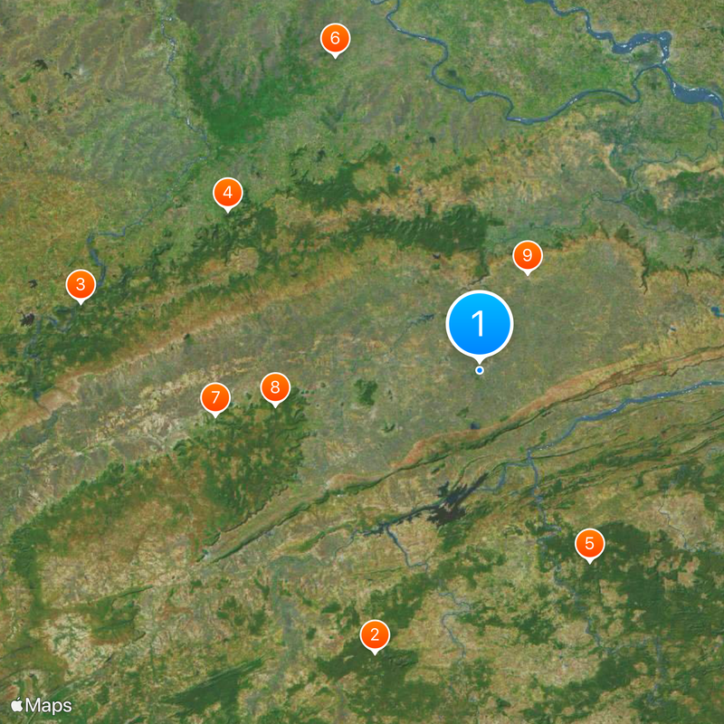 Bagelkhand Map