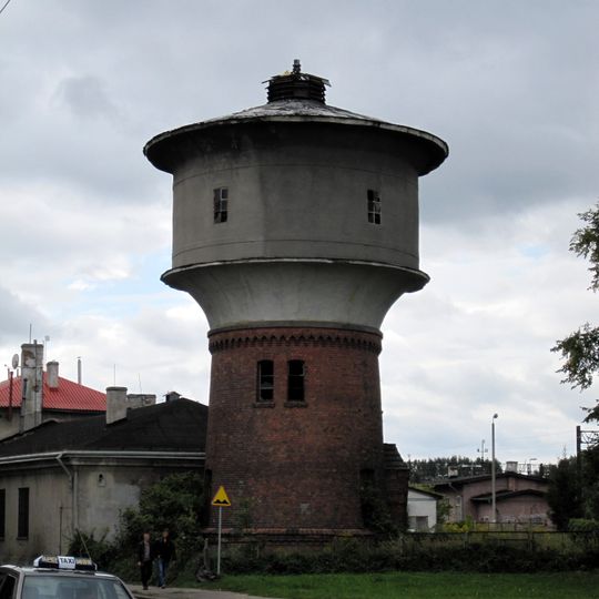 Railway water tower in Ostróda