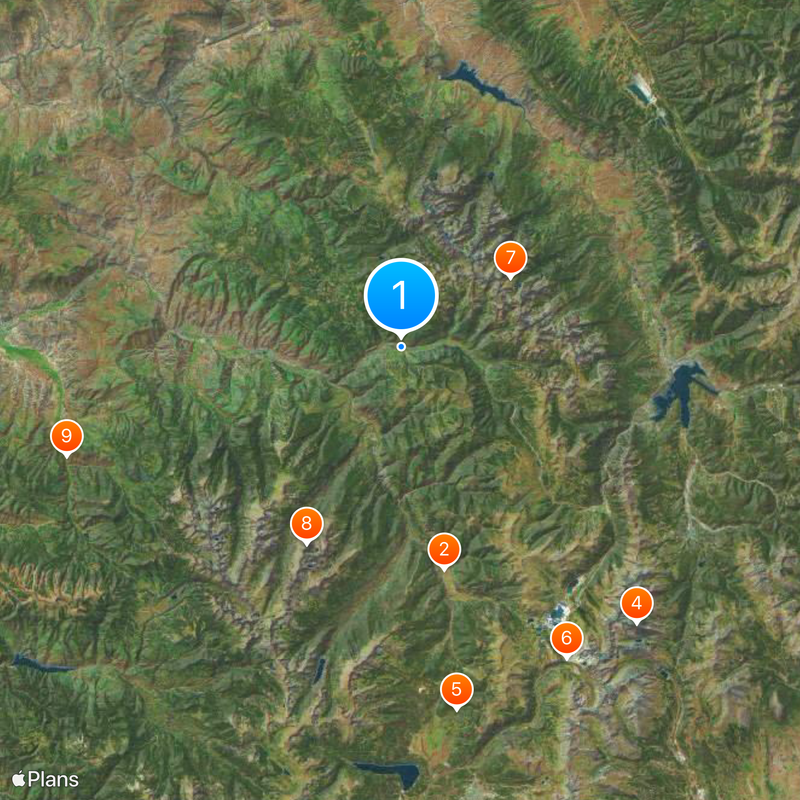 Estación de esquí de Vail Mapa