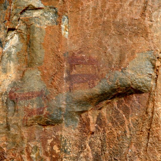 Las Cabras Pintadas de Las Batuecas rock shelter, La Alberca