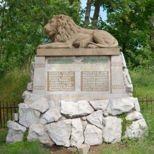 World War I memorial in Brno-Kníničky