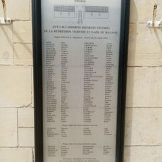 Gedenktafel