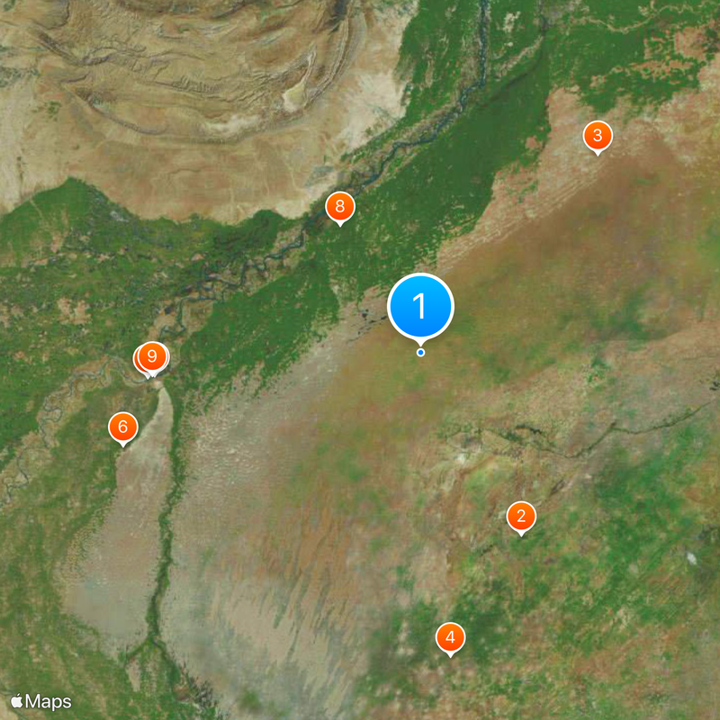 Tanot Mata Map