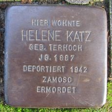 Stolperstein dedicated to Helene Katz