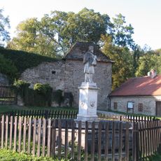 Fountain with statue of John of Nepomuk