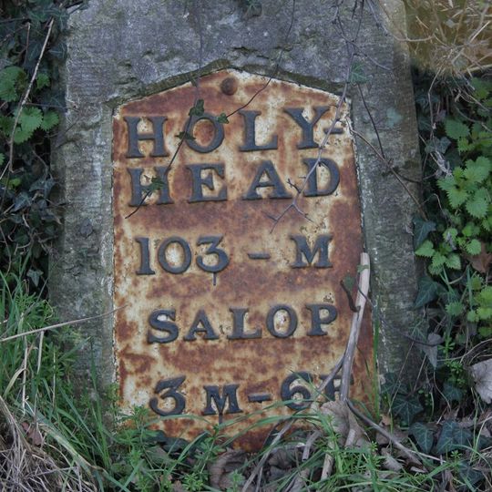 Milestone Approximately 350 Metres To North West Of Bicton House