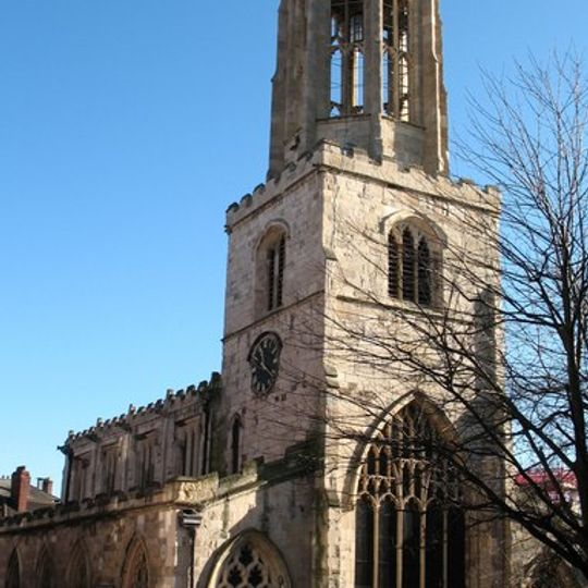 All Saints, Pavement