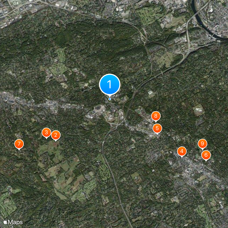 Radnor Map