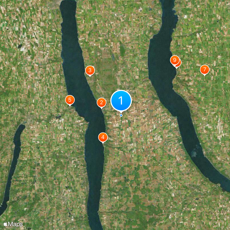 Finger Lakes Map