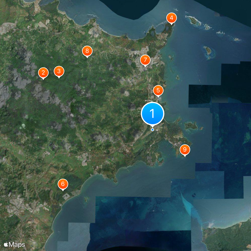 Roosevelt Roads Naval Station Map