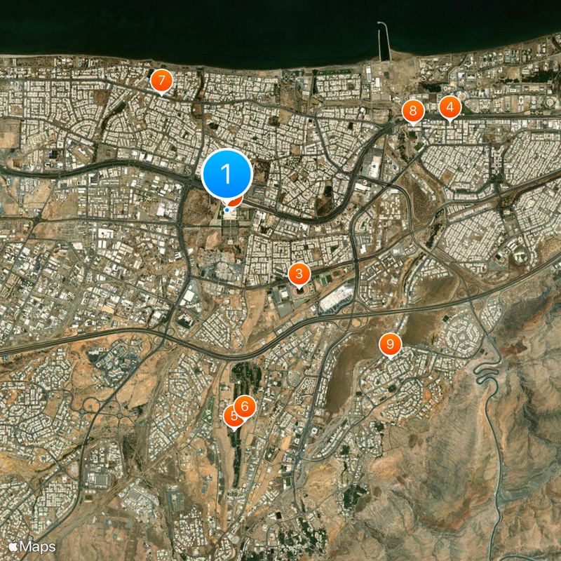 Sultan Qaboos Grand Mosque Map