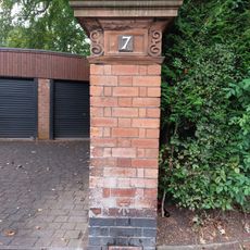 Boundary Stone In Wall In Front Of Number 7