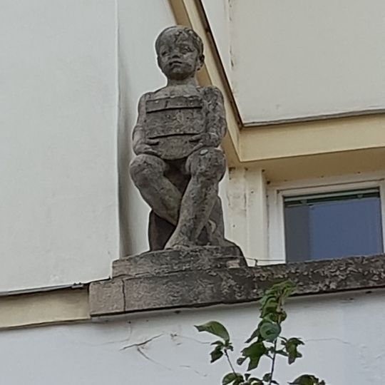 Socha Chlapec se znakem Brna